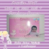 Convite Batizado com imã